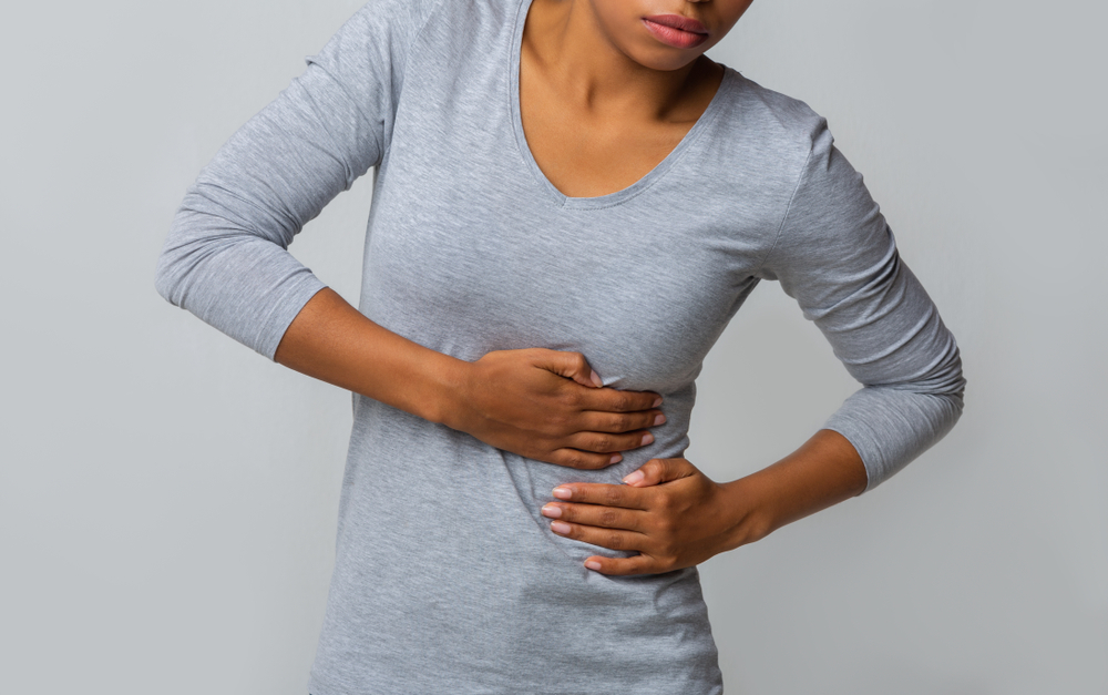 Cropped,Of,African,Woman,Touching,Her,Ribs,,Intercostal,Neuralgia,Concept ribs
